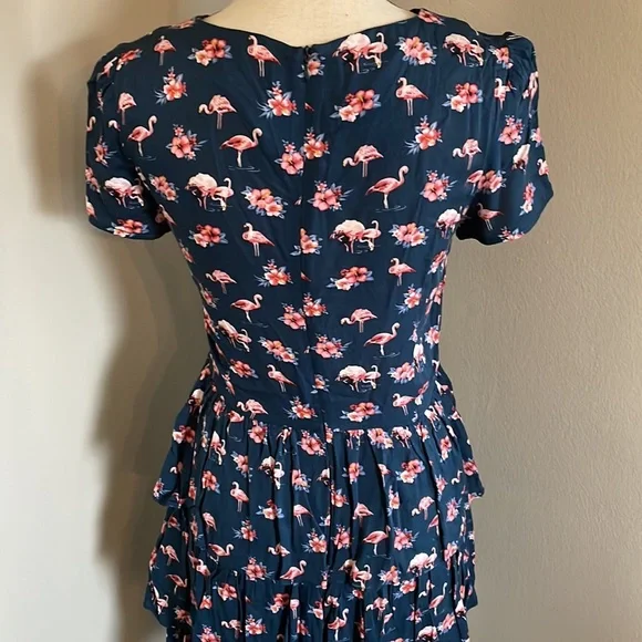OASIS flamingo dress 🦩🦩🦩 - Picture 6 of 8
